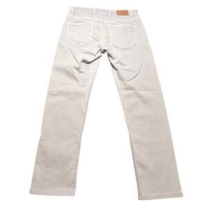 Peter Millar Crown Crafted Jeans Storm Washed Gale Grey Denim Straight Leg Sz 32